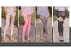 Hollow Out Buckle Shaper Oil Shiny Leggings Garter Belt Pencil Pants