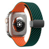 Apple Watch Silicone Strap - Magnetic Buckle, Durable Design