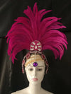 The Stardust Samba Enchantment – Exquisite Feathered Dance & Stage Headdress