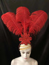 The Stardust Flora Cabaret Crown – Five-Flower Rhinestone Headdress