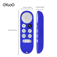 Google TV Remote Silicone Case Google TV Voice Remote Shockproof Silicone Protective Case Glow in the Dark