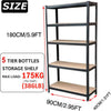 Shelving Units,5 Tier Garage Shelf Unit Metal Shelves Storage Boltless Rack,Workshop Adjustable For Warehouse,Home,Office&Pantry