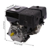 4 Stroke 15HP 420CC Gas Engine,  Gas Engine Motor, 9.7Kw 3600Rpm OHV Gasoline for Home Back Up&RV Ready