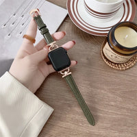 Apple Watch Genuine Leather Strap - Classic Durable Design