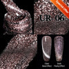 UR SUGAR 7ml Nude Crystal Rubber Base Gel Natural Color Semi Permanent Soak off UV LED Gel Nail Art Varnish