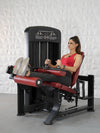 Elite Selectorized Leg Extension Seated Leg Curl Combo - Muscle D Fitness - Commercial Grade - Adjustable Seated - Pin Selectorized