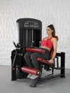 Elite Selectorized Leg Extension Seated Leg Curl Combo - Muscle D Fitness - Commercial Grade - Adjustable Seated - Pin Selectorized