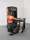 Elite Selectorized Seated Row - Muscle D Fitness - Commercial Adjustable Seated Pin Selectorized Rear Delt Workout