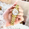 gold white