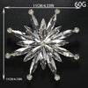 Large Luxury Rhinestone Star Brooch