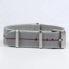 Polar Watch Band Nylon Elastic Strap Unisex Military Style Blue Red