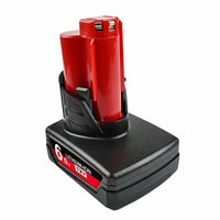 For Milwaukee 12V Tool Battery For Milwaukee M12 6000mAh Lithium Battery Impact Wrench Drill Power Tools Battery
