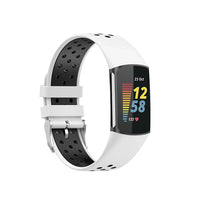Fitbit Charge 5 6 Silicone Strap - Breathable Sport Band