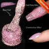 UR SUGAR 7ml Nude Crystal Rubber Base Gel Natural Color Semi Permanent Soak off UV LED Gel Nail Art Varnish