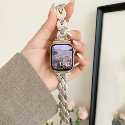 Apple Watch Stainless Steel Band - Sleek Luxury Strap