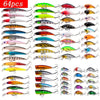 Fishing Lure Set Fishing Hard Bait Mini Minnow Floating Swing Crankbait Crazy Wobblers Artificial Bionic Crank Lures