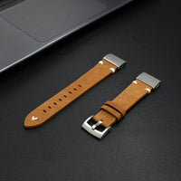 Garmin Leather Soft Strap - Premium Comfort Band