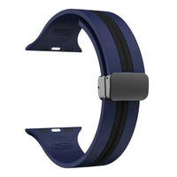 Apple Watch Silicone Strap - Durable Magnetic Closure Design