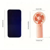 Ultra-Quiet Portable Handheld & Desktop Personal Fan