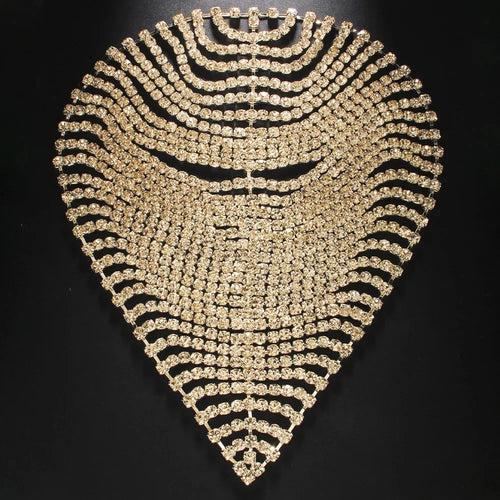 Rhinestone Crystal Head Chain