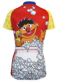 Sesame Street Bert & Ernie Women's Cycling Jersey (S, M, L, XL, 2XL)