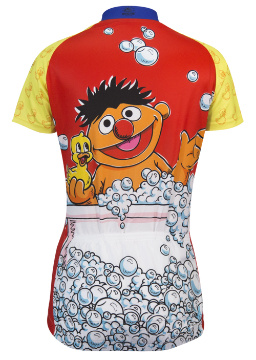 Sesame Street Bert & Ernie Women's Cycling Jersey (S, M, L, XL, 2XL)
