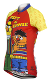 Sesame Street Bert & Ernie Women's Cycling Jersey (S, M, L, XL, 2XL)