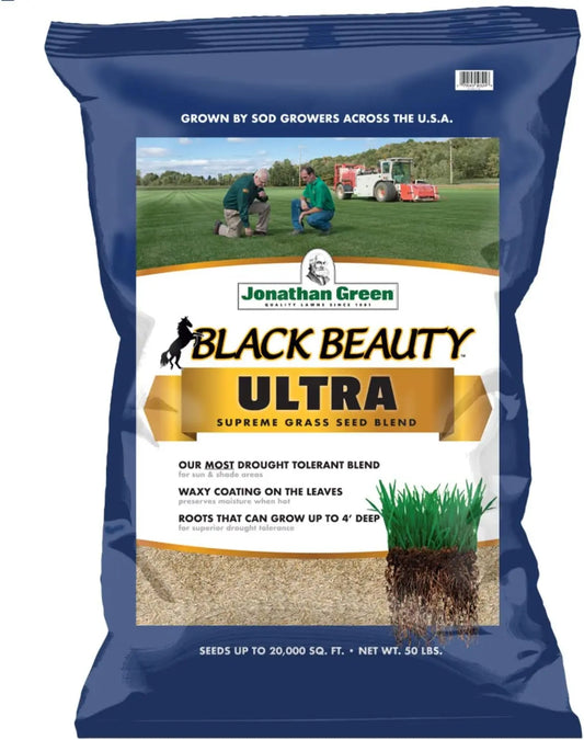 Black Beauty Ultra Grass Seed - насіння газону для холодного сезону (50 фунтів)