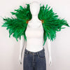 Festival Carnival Feather Shawl