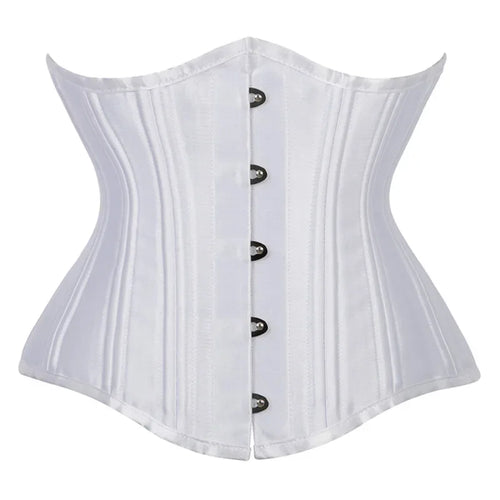 20 Steel Bone Cotton Underbust Corset Heavy Duty Waist Trainer Cincher