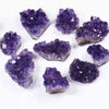 Natural Raw Purple Brazilian Amethyst Quartz Crystal Cluster Druzy Geode Healing Stones Specimen Home Decoration Crafts Ornament