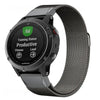 Garmin Stainless Steel Magnetic Strap - Durable QuickFit Band