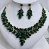 Statement Necklace Earrings Set