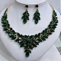 Statement Necklace Earrings Set