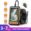 4.3 "Single&Dual Lens Industrial Endoscope Camera HD1080P Car Inspection Borescope IP67 Waterproof Sewer Camera With 8LEDs Hard