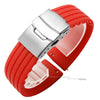Amazfit Silicone Watch Strap with Deployment Buckle - Replacement Band