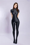 Breathable High-Stretch Zipper Crotch Yoga Bodysuit Shaping Leotard Unitard