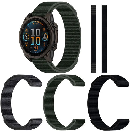 Garmin Nylon Loop Strap - Breathable, Durable, Comfortable