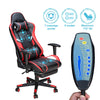 GC-RC03 Massage Gaming Chair 7-Point Adjustable Seat Height Ergonomic Office Chair with Footrest and Lumbar for Home Office