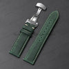 OnePlus Smartwatch Genuine Leather Band - Brown Butterfly Buckle Strap
