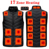 17/13/9 Areas Usb Heated Jacket Men Women Electric Heated Vest Heating Vest Heated Bodywarmer Usb Inner Heat Vest Veste