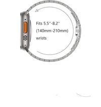 Stainless Steel Apple Watch Band - Stylish Durable Design