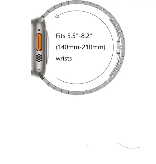 Stainless Steel Apple Watch Band - Stylish Durable Design