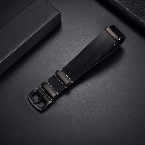 Ticwatch Leather Band - Premium Textured Design