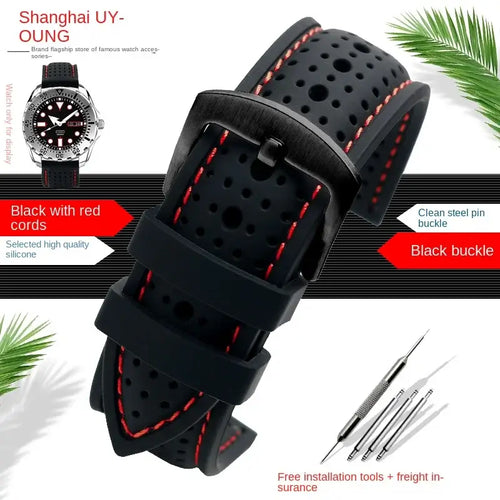 Amazfit Band Breathable Silicone Sport Strap for Watches