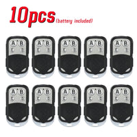 10pcs 433mhz Remote Control Electronic Garage Gate Door Opener Duplicator Clone Cloning Code