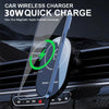 30W Magnetic Car Wireless Chargers Air Vent Phone Holder For Magsafe iPhone 16 15 14 13 12 Pro Max Car Fast Charging Station