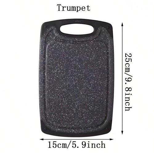 1/3PCS kitchen household imitation marble can hang non-slip classification vegetables meat fruit multi-functional cutting board