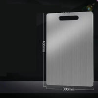Stainless Steel Thickened Cutting Board Antibacterial Mildew-proof Kneading Dough Board Kitchen Fruit vegetable Cutting Board