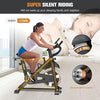 Stationary Exercise Bike Indoor Cycling Bike for Cardio Workout, with Comfortable Seat Cushion, LCD Monitor